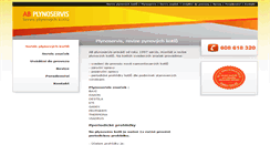 Desktop Screenshot of abplynoservis.cz